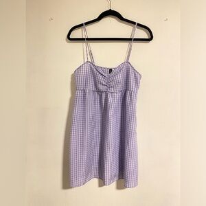 Gingham Baby doll dress